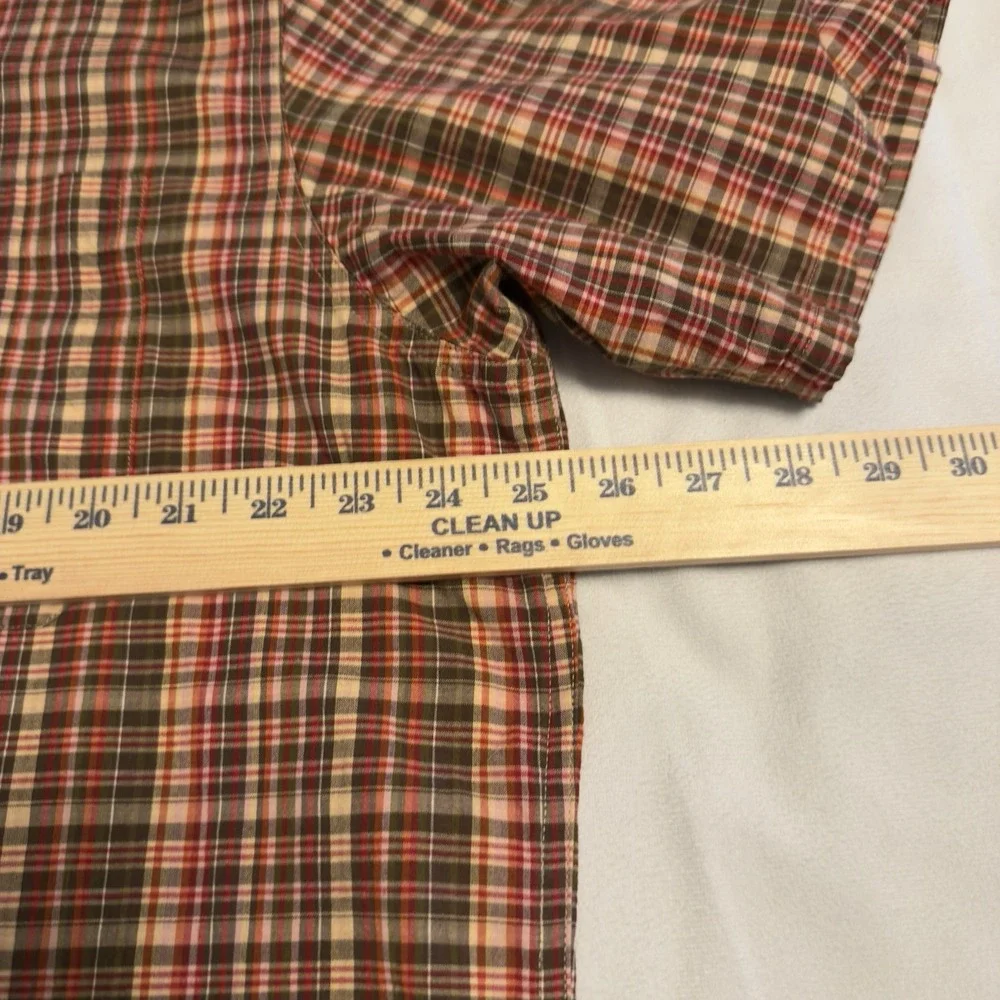 Ralph Lauren Polo Jeans Men's Button Up Short Sleeve‎ Shirt Size Large